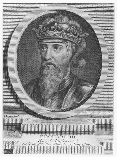 Edward III, King of England by Pierre François Basan